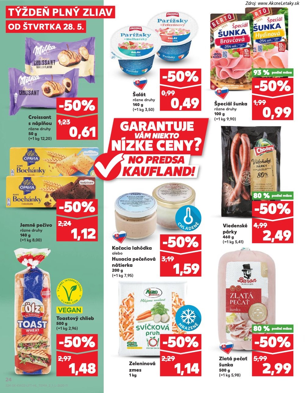 Leták Kaufland (28. 5. - 3. 6. 2026) - strana 24 z 72