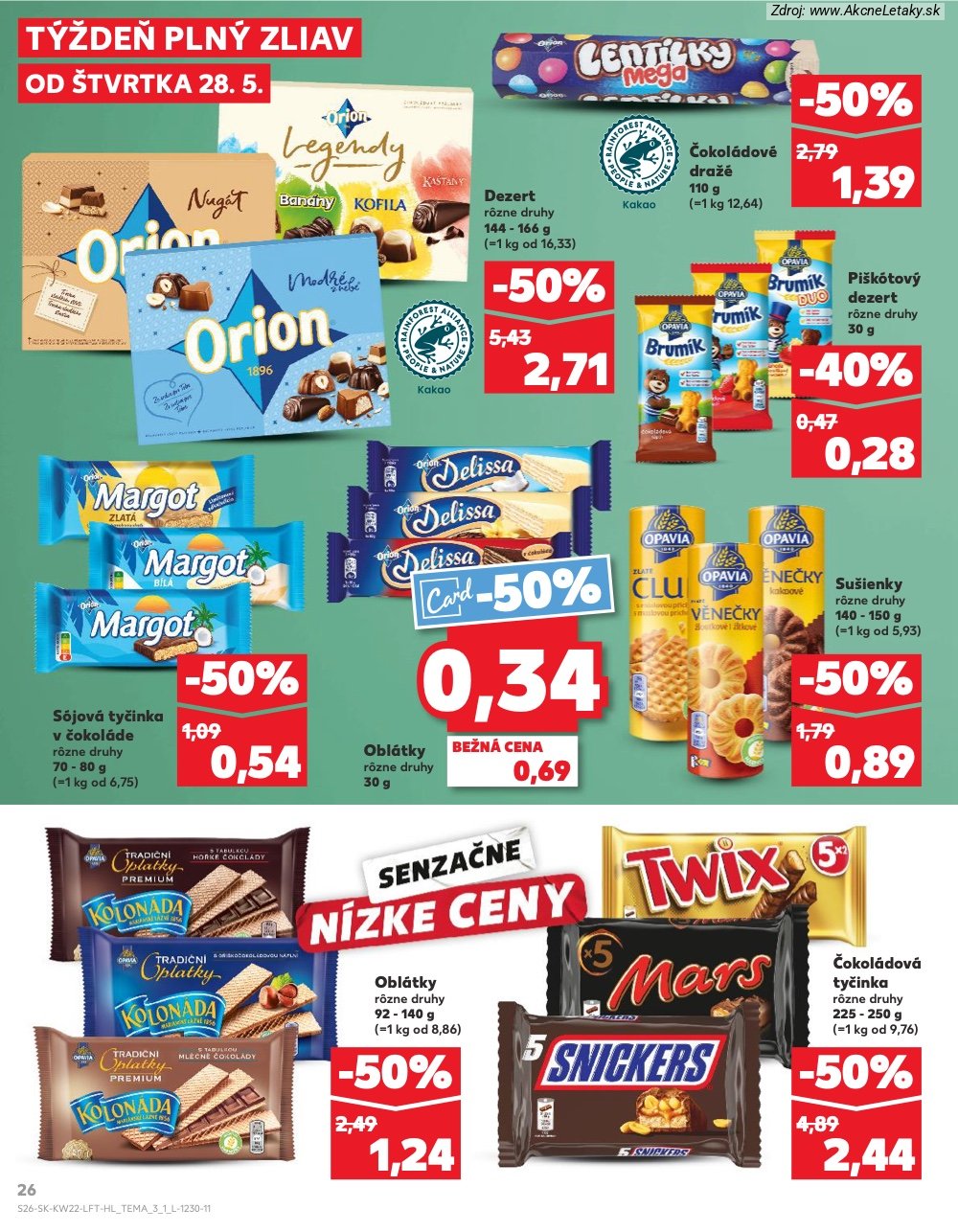 Leták Kaufland (28. 5. - 3. 6. 2026) - strana 26 z 72