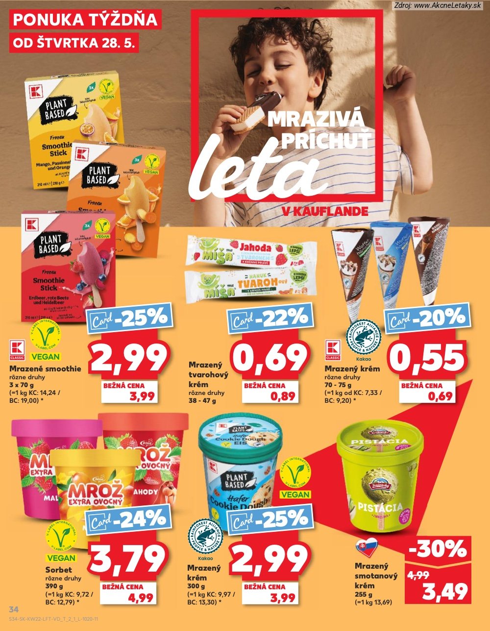 Leták Kaufland (28. 5. - 3. 6. 2026) - strana 34 z 72