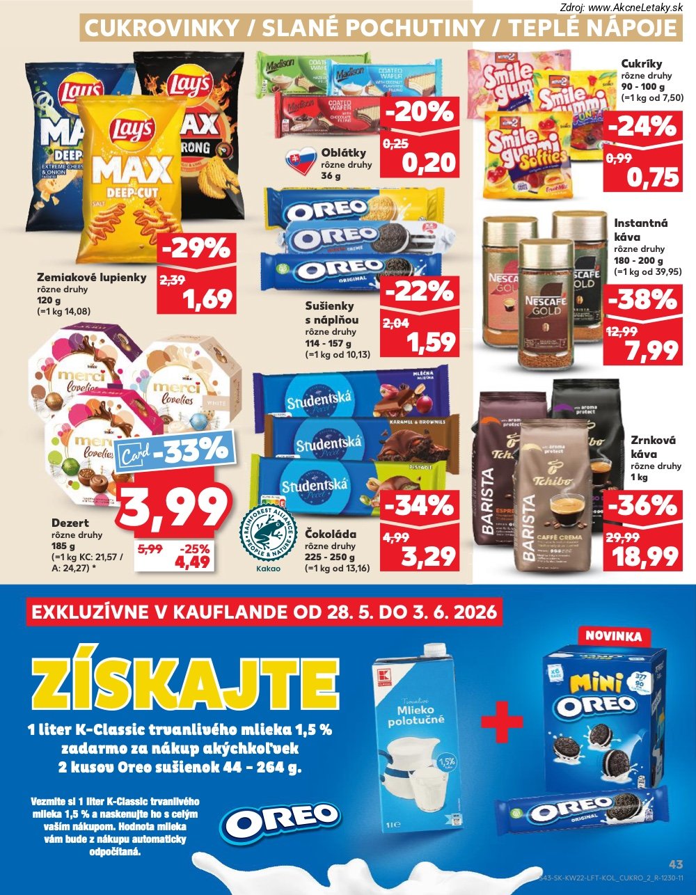 Leták Kaufland (28. 5. - 3. 6. 2026) - strana 43 z 72