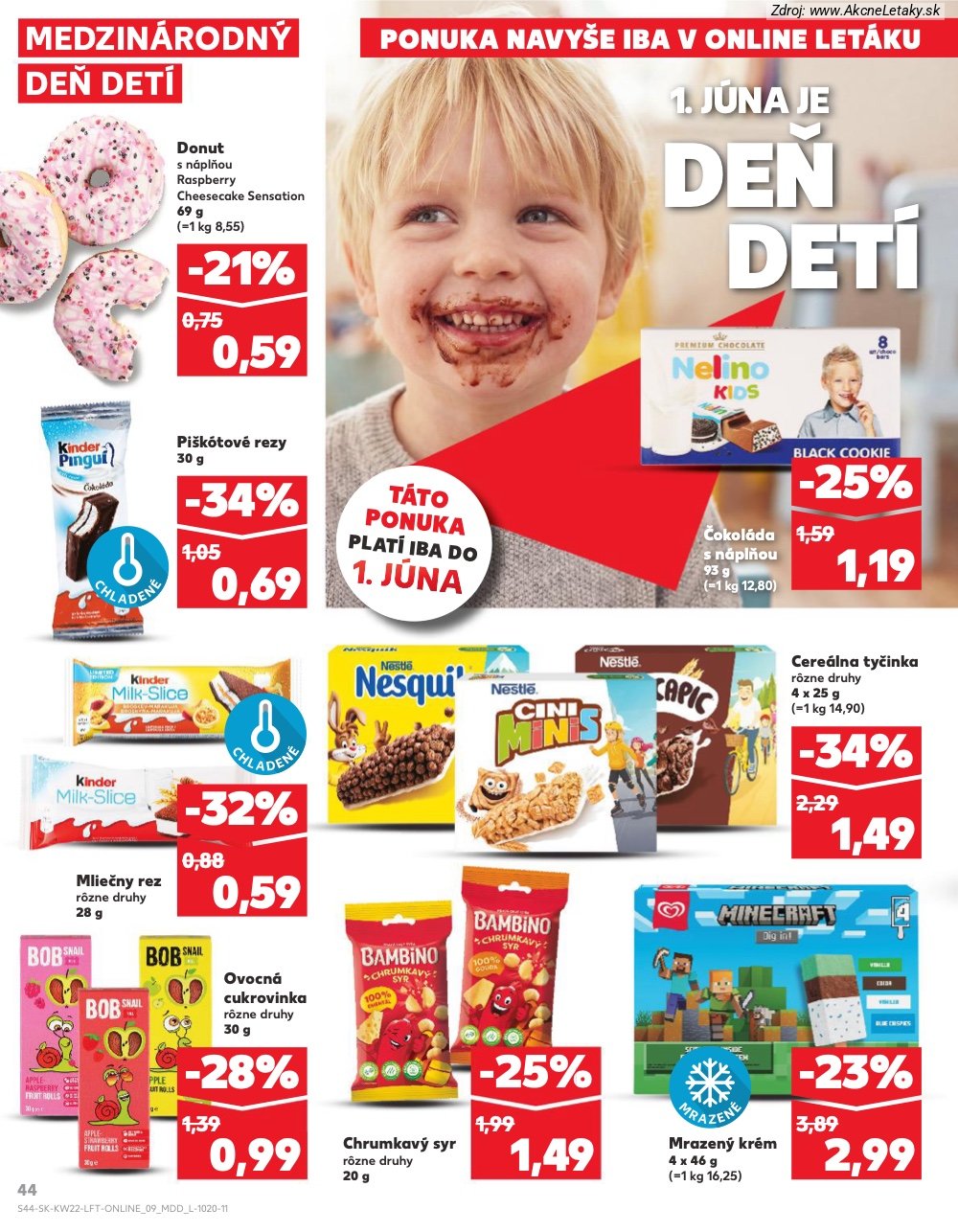 Leták Kaufland (28. 5. - 3. 6. 2026) - strana 44 z 72
