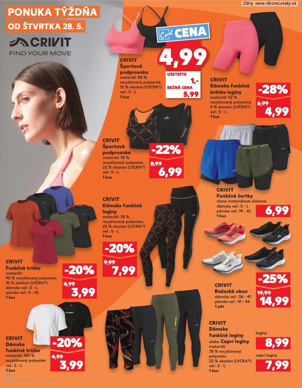Leták Kaufland (28. 5. - 3. 6. 2026) - strana 58 z 72