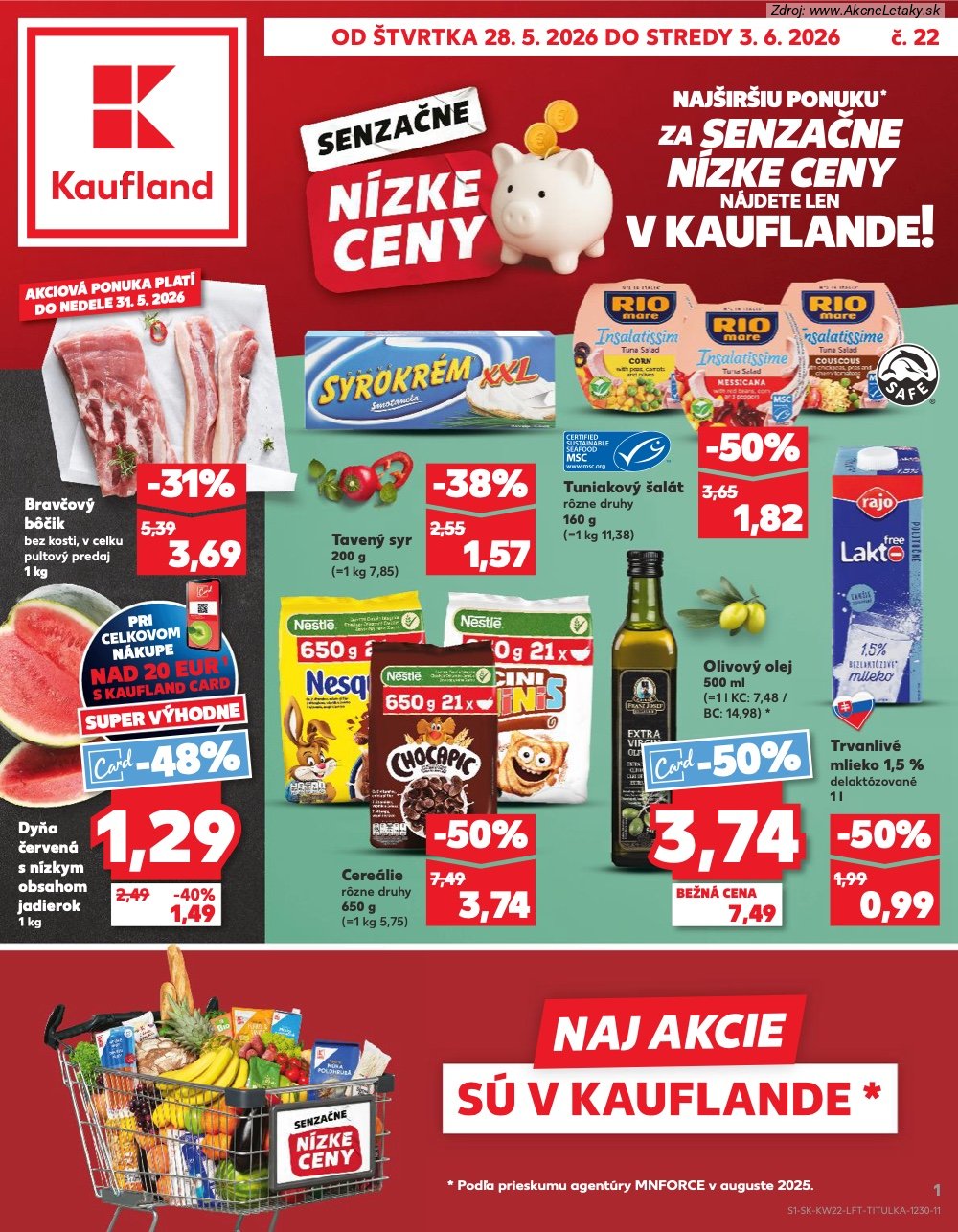Leták Kaufland - strana 1