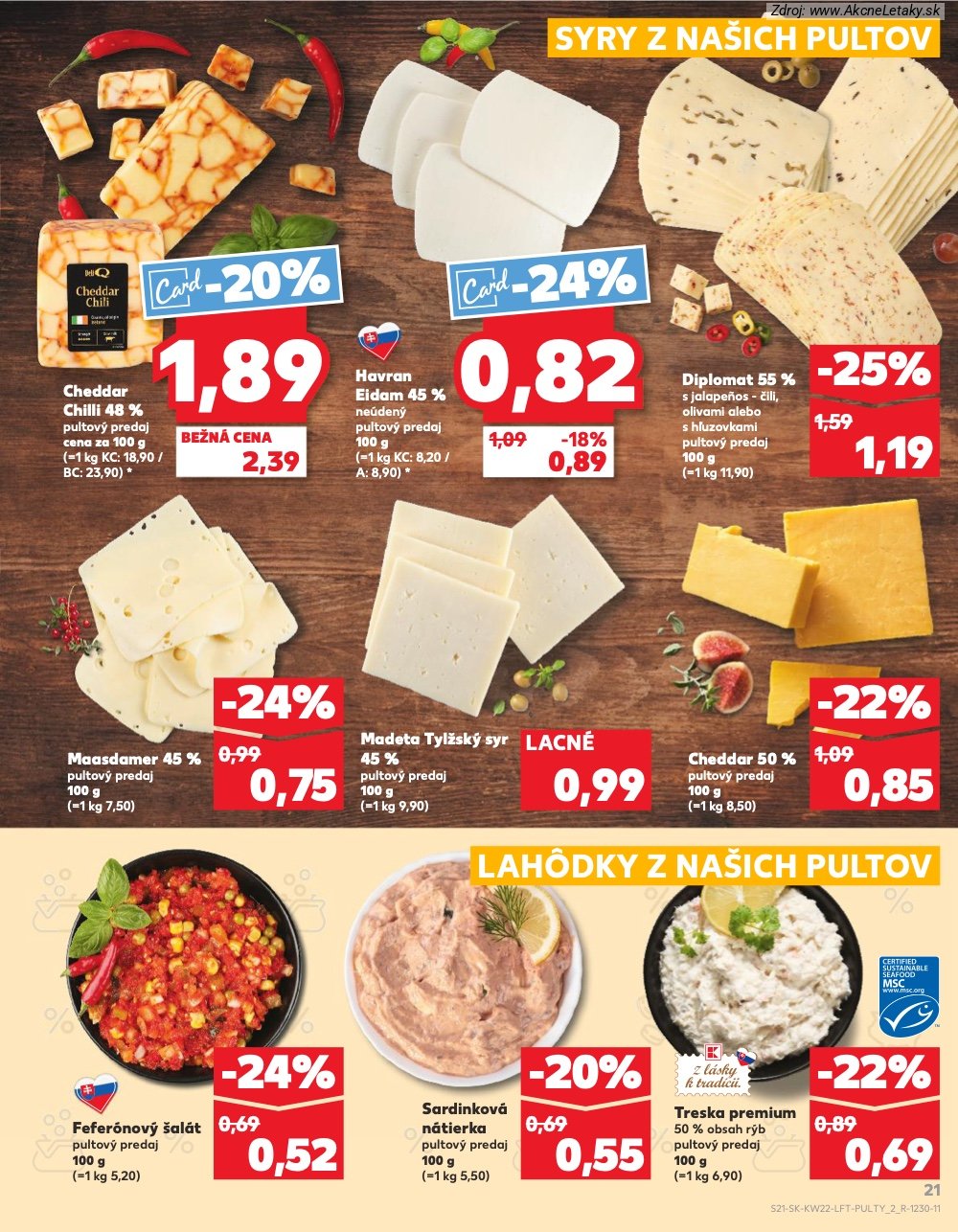 Leták Kaufland (28. 5. - 3. 6. 2026) - strana 21 z 72
