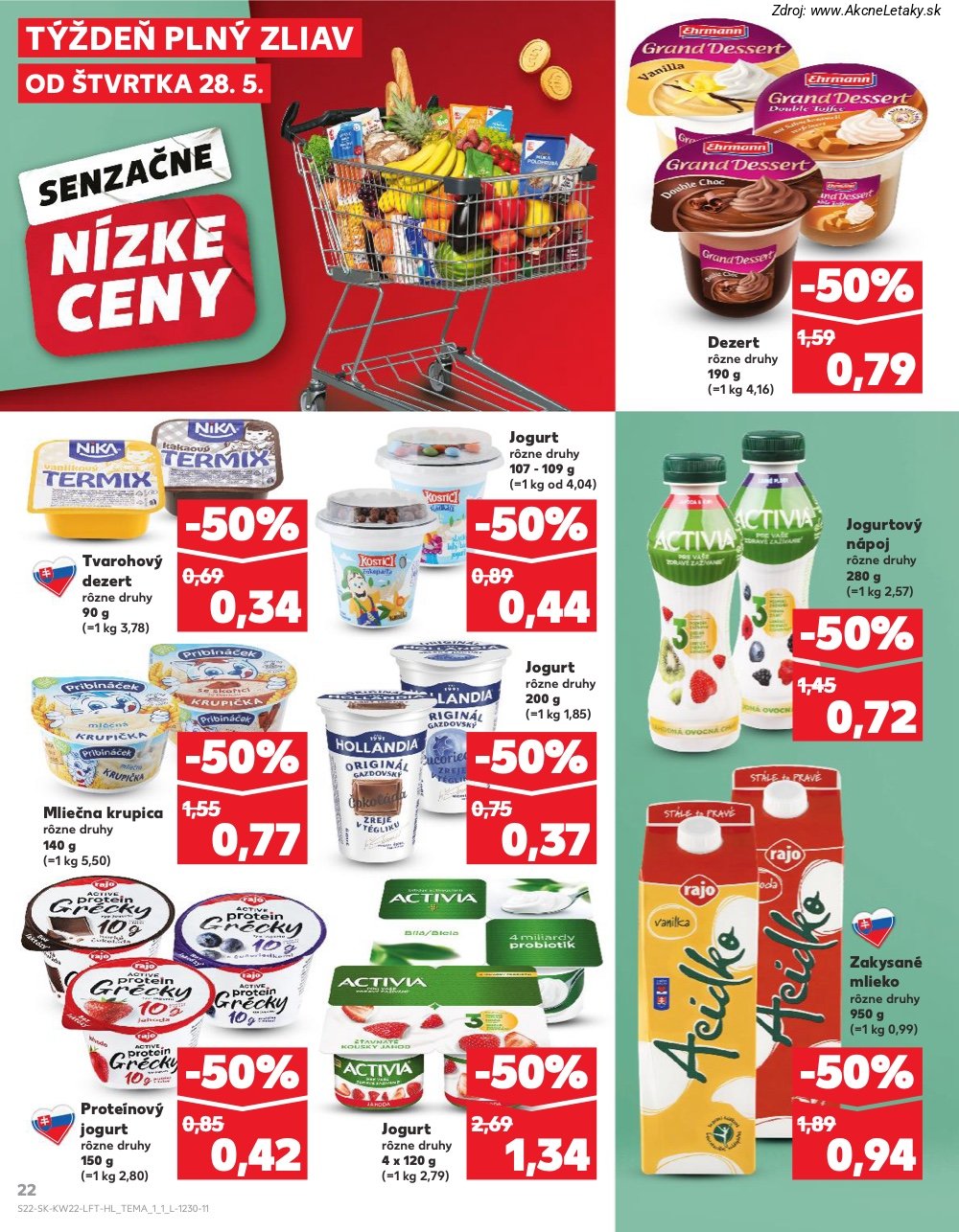 Leták Kaufland (28. 5. - 3. 6. 2026) - strana 22 z 72