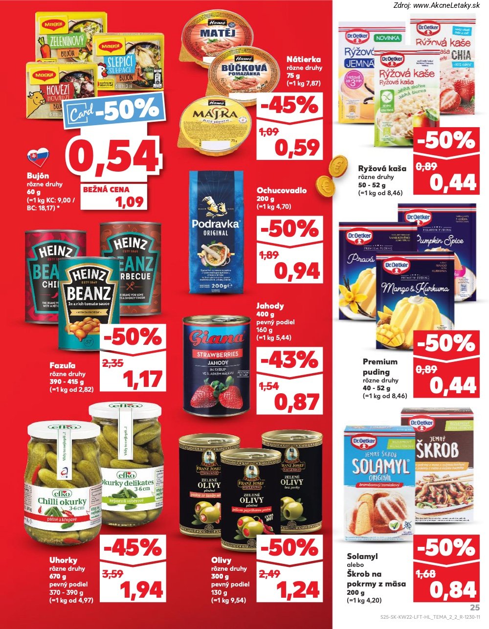 Leták Kaufland (28. 5. - 3. 6. 2026) - strana 25 z 72