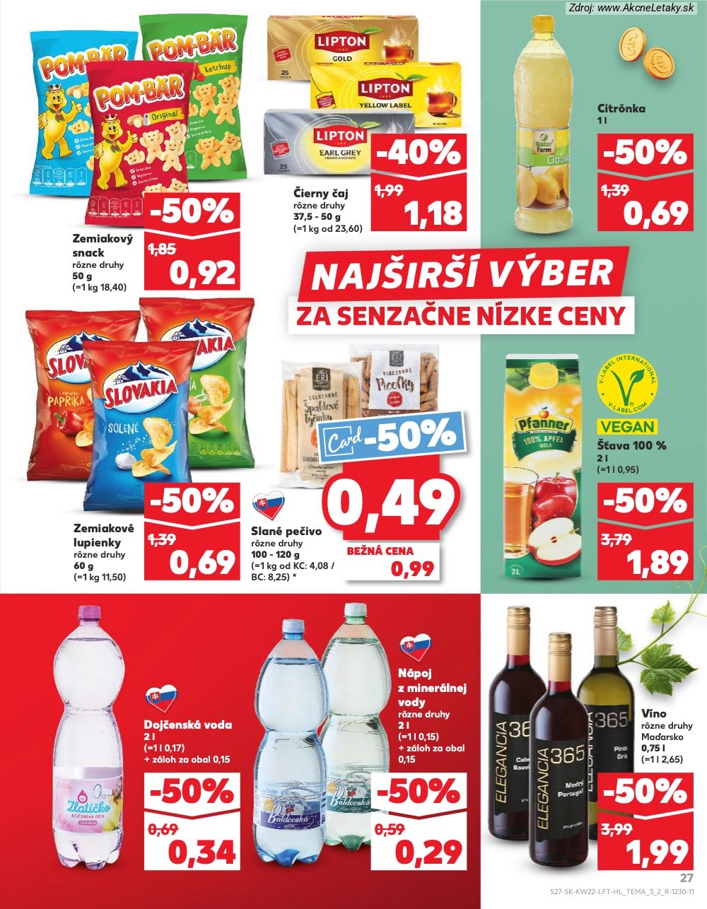 Leták Kaufland (28. 5. - 3. 6. 2026) - strana 27 z 72