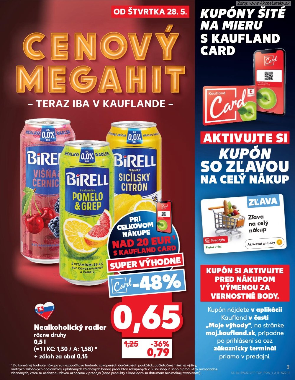 Leták Kaufland (28. 5. - 3. 6. 2026) - strana 3 z 72