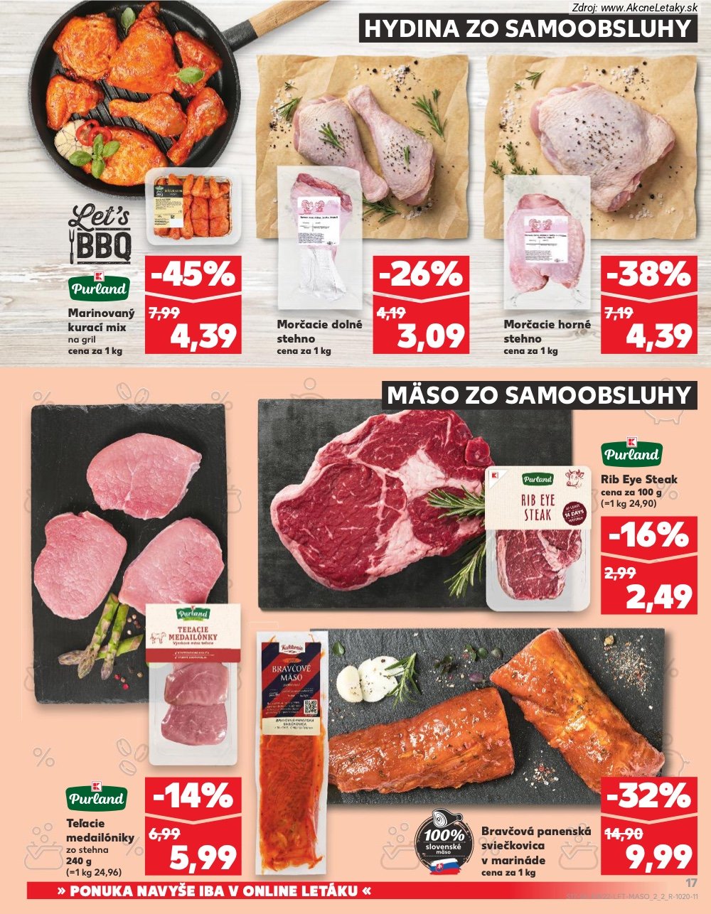 Leták Kaufland (28. 5. - 3. 6. 2026) - strana 17 z 72