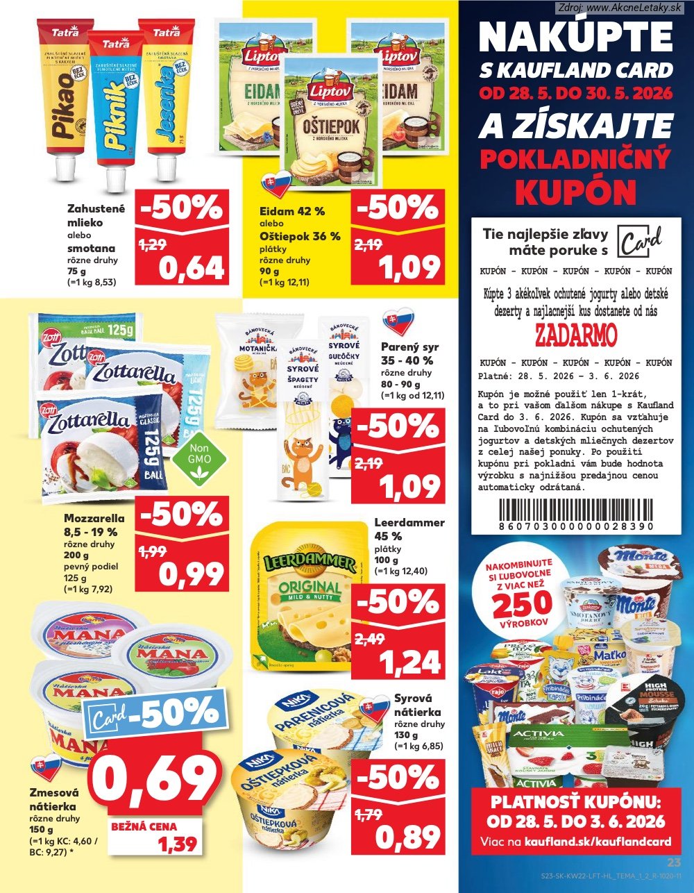 Leták Kaufland (28. 5. - 3. 6. 2026) - strana 23 z 72
