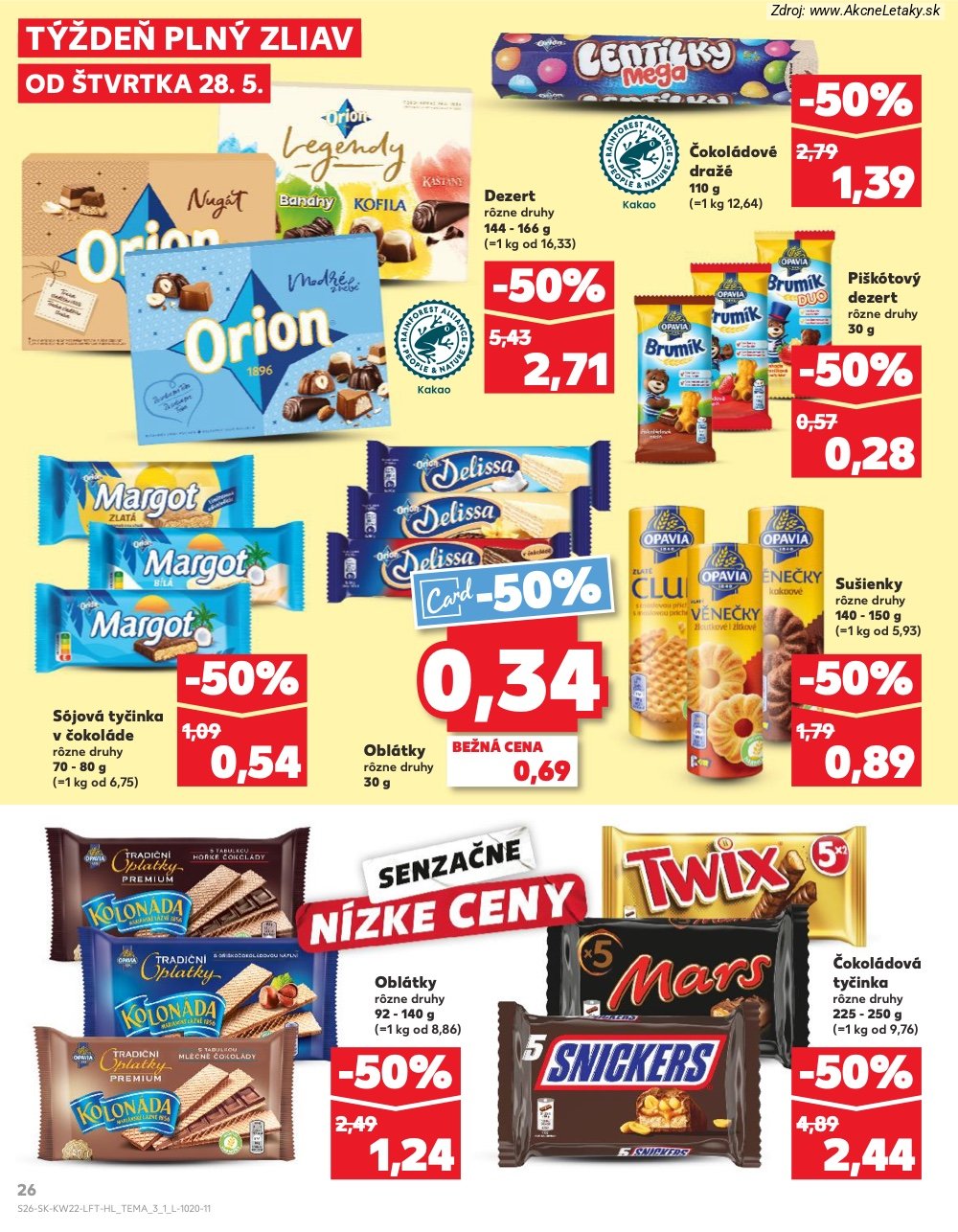 Leták Kaufland (28. 5. - 3. 6. 2026) - strana 26 z 72