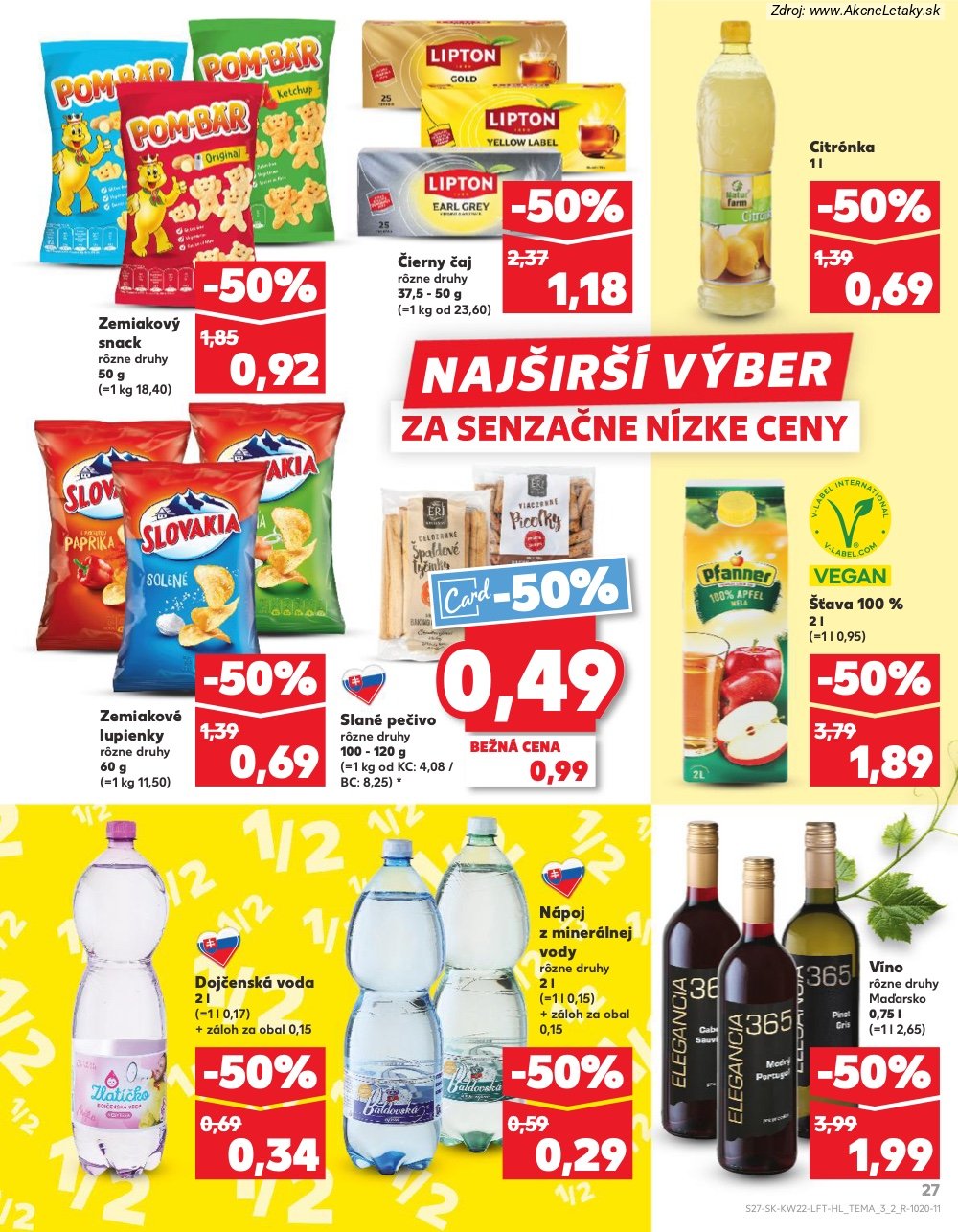 Leták Kaufland (28. 5. - 3. 6. 2026) - strana 27 z 72
