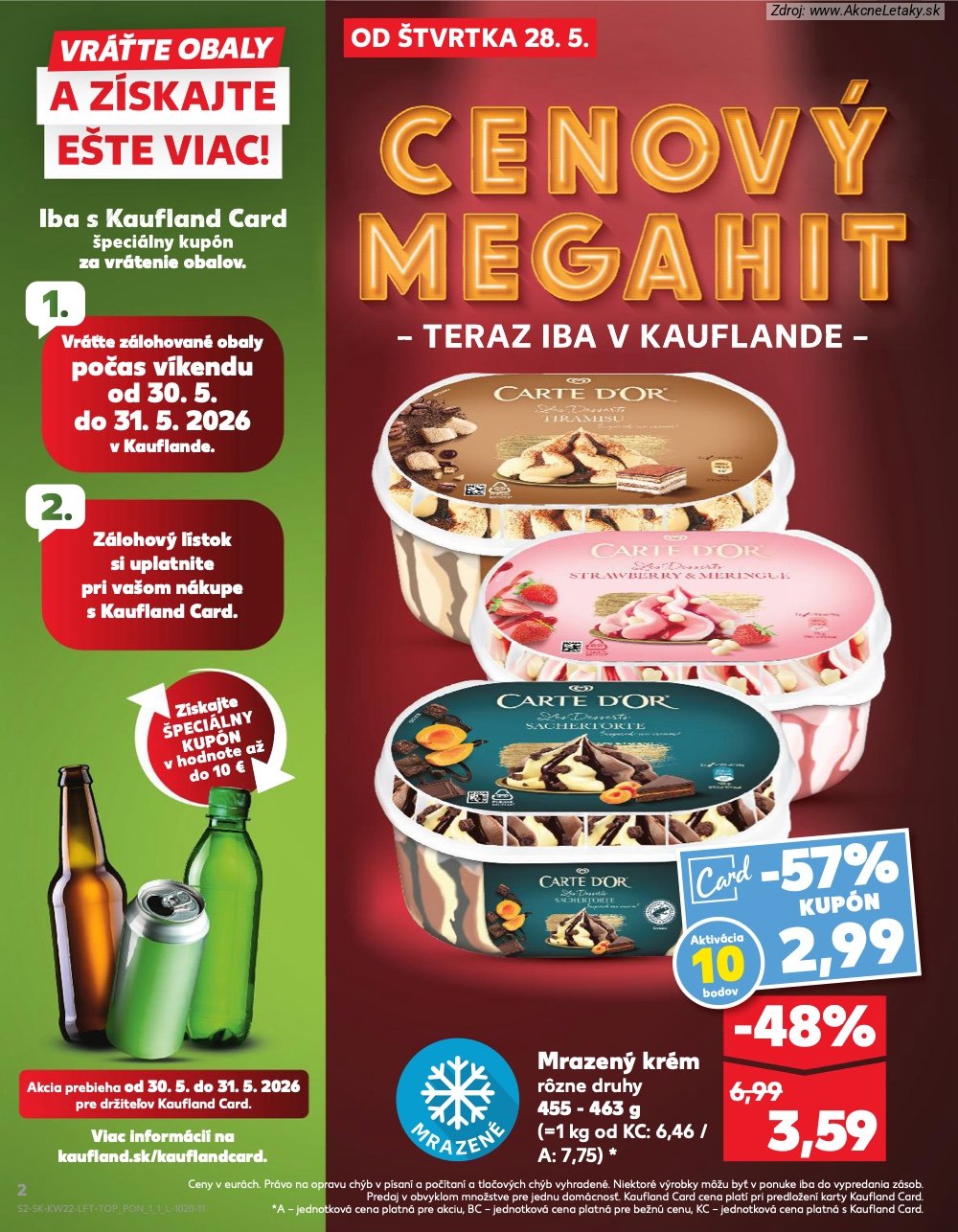 Leták Kaufland (28. 5. - 3. 6. 2026) - strana 2 z 72