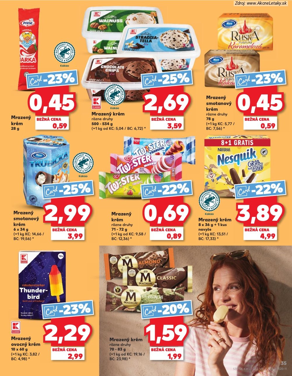 Leták Kaufland (28. 5. - 3. 6. 2026) - strana 35 z 72
