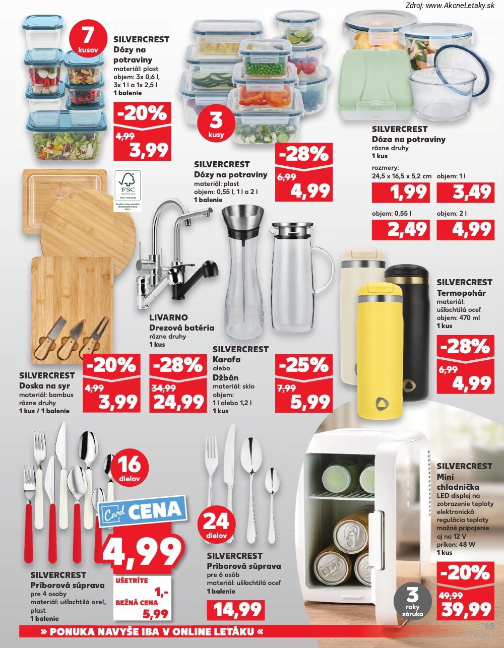 Leták Kaufland (28. 5. - 3. 6. 2026) - strana 65 z 72