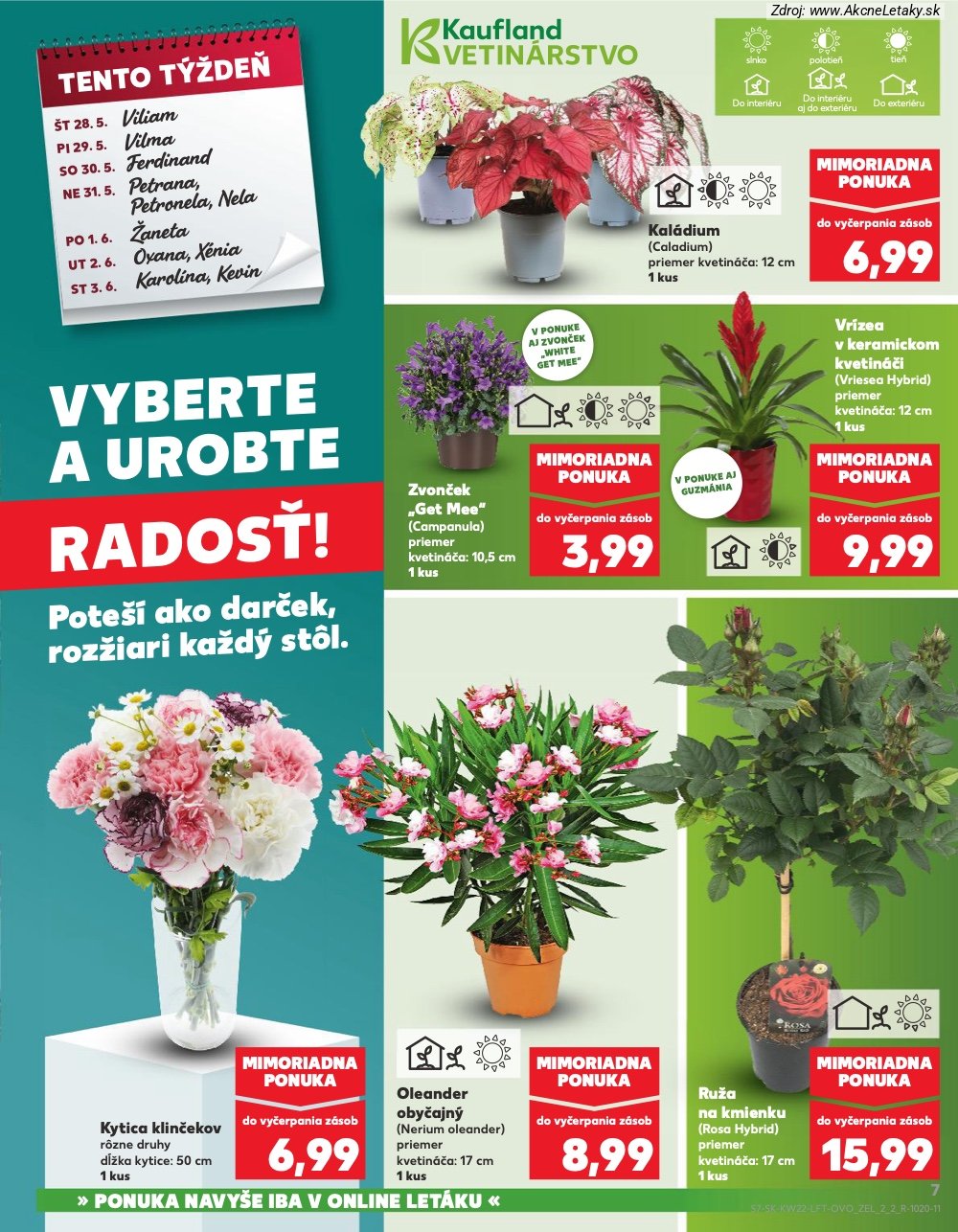 Leták Kaufland (28. 5. - 3. 6. 2026) - strana 7 z 72