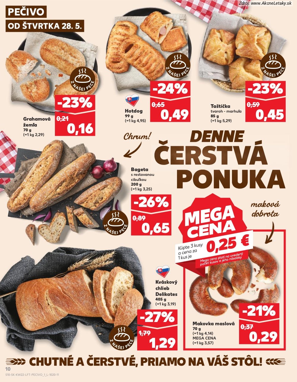 Leták Kaufland (28. 5. - 3. 6. 2026) - strana 10 z 72