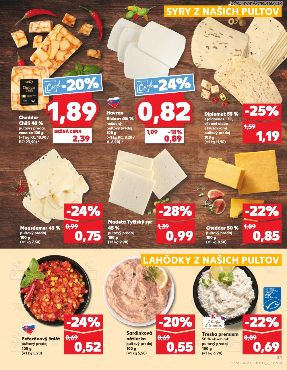 Leták Kaufland (28. 5. - 3. 6. 2026) - strana 21 z 72
