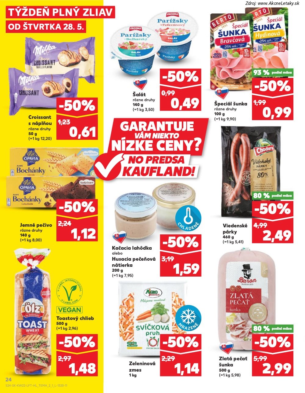 Leták Kaufland (28. 5. - 3. 6. 2026) - strana 24 z 72