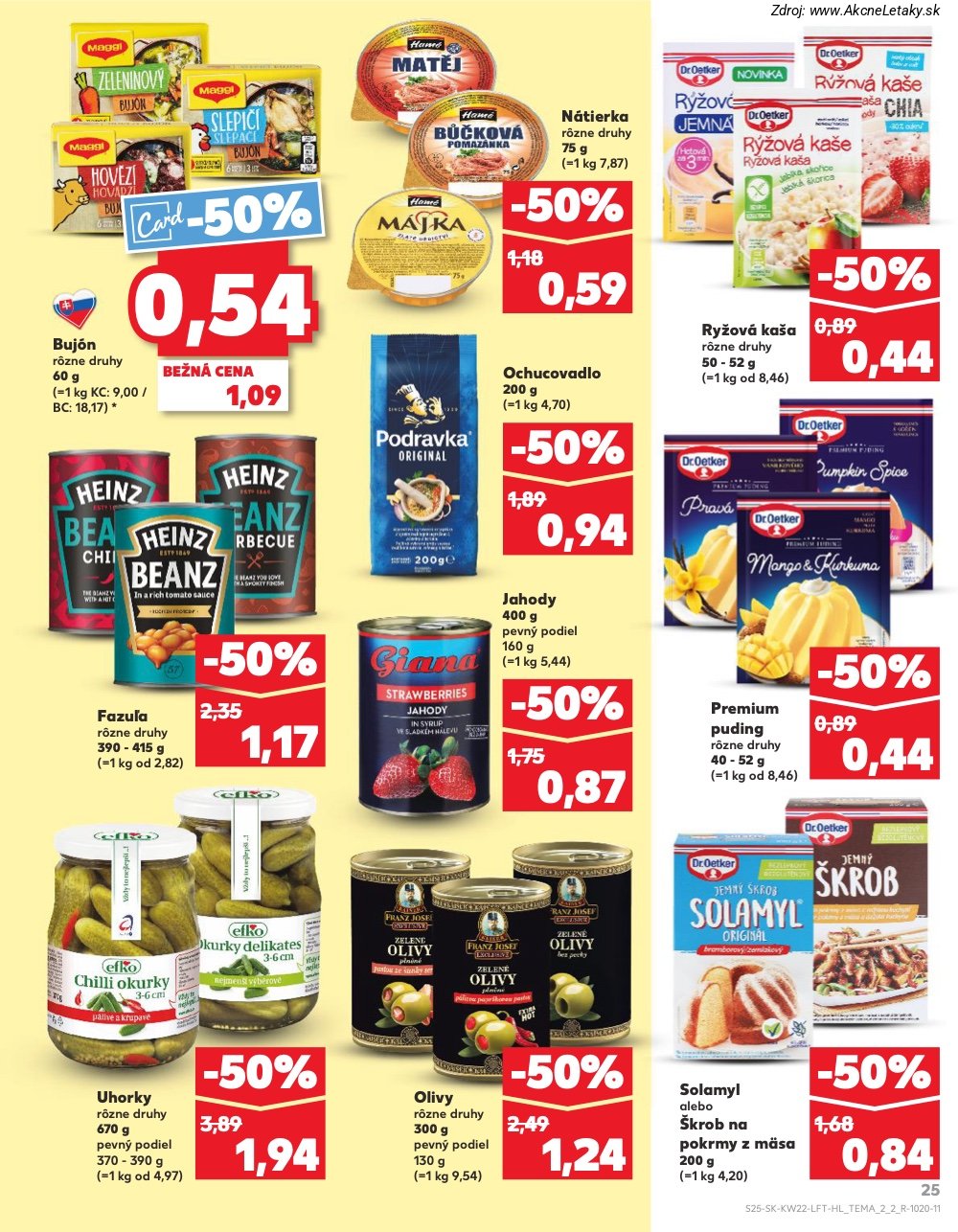 Leták Kaufland (28. 5. - 3. 6. 2026) - strana 25 z 72