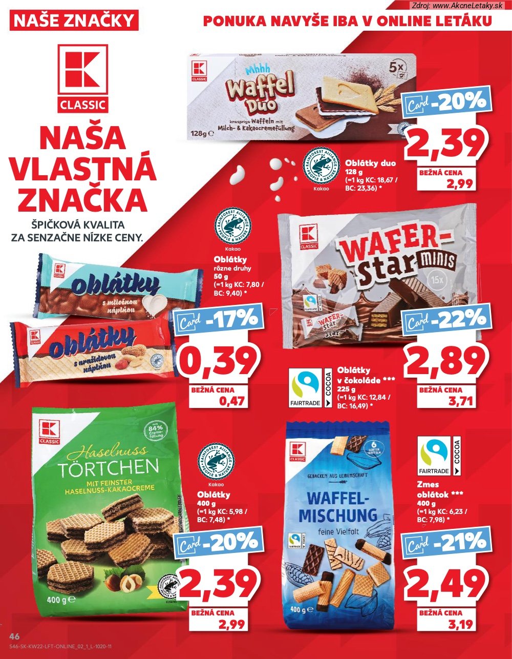 Leták Kaufland (28. 5. - 3. 6. 2026) - strana 46 z 72