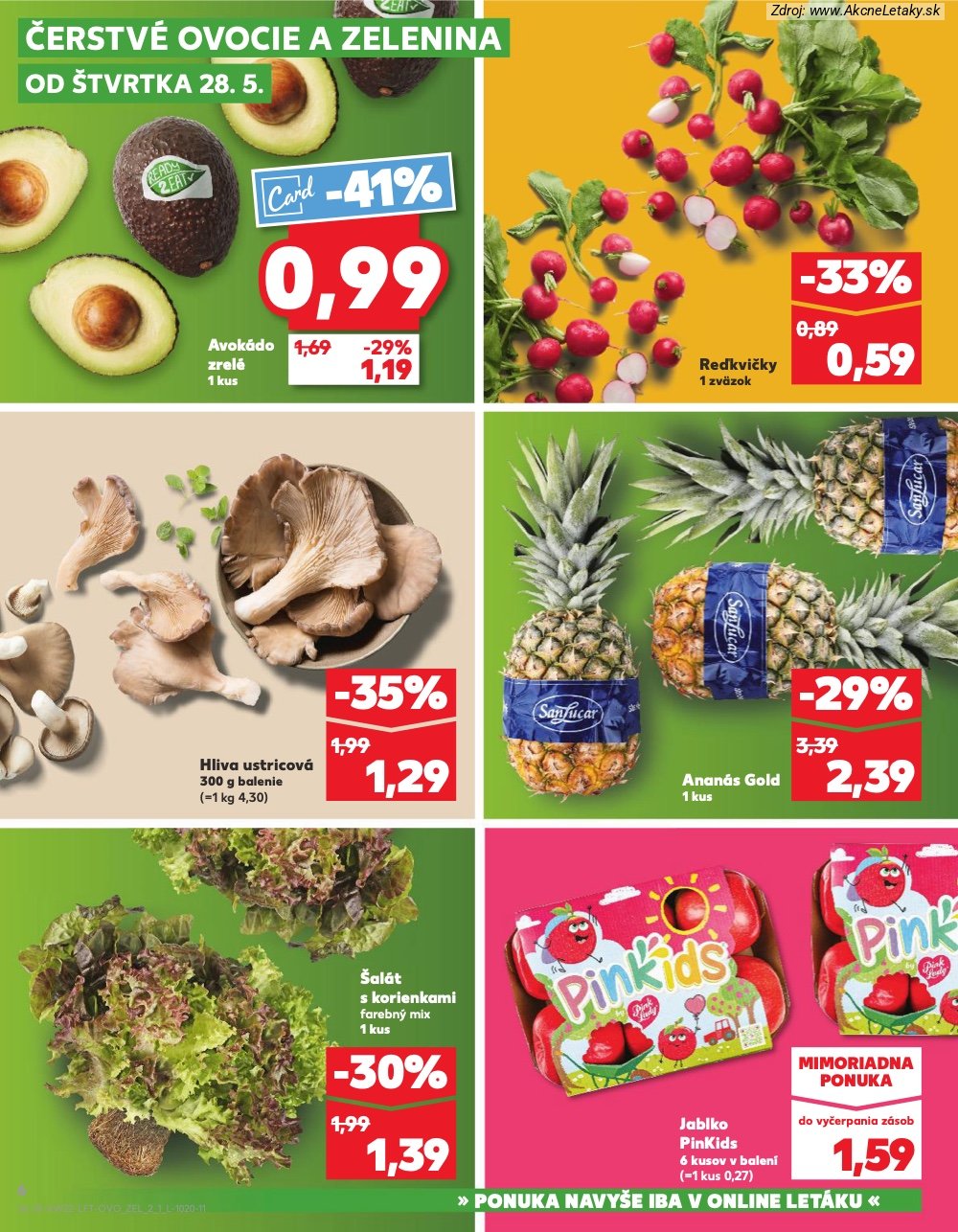 Leták Kaufland (28. 5. - 3. 6. 2026) - strana 6 z 72