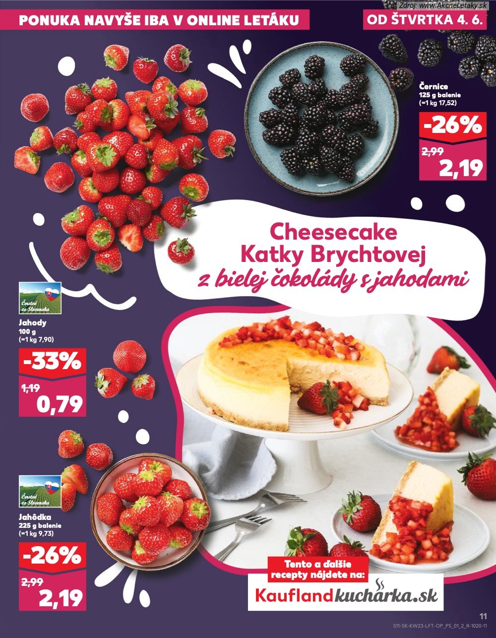 Leták Kaufland (4. 6. - 10. 6. 2026) - strana 11 z 76