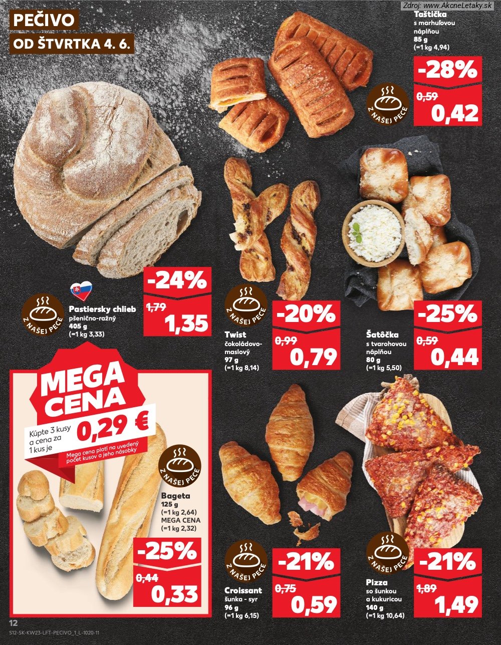 Leták Kaufland (4. 6. - 10. 6. 2026) - strana 12 z 76