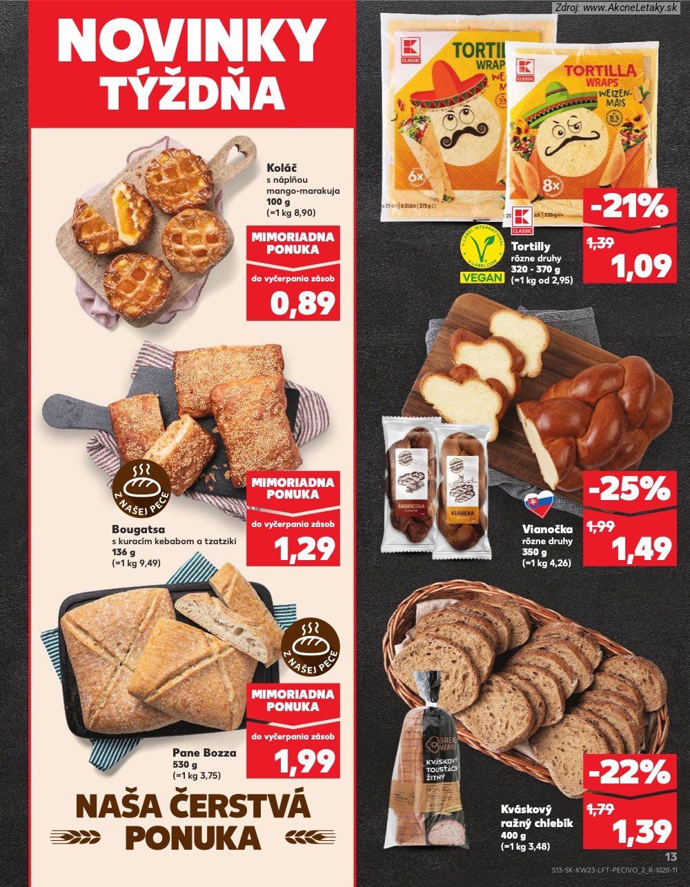Leták Kaufland (4. 6. - 10. 6. 2026) - strana 13 z 76