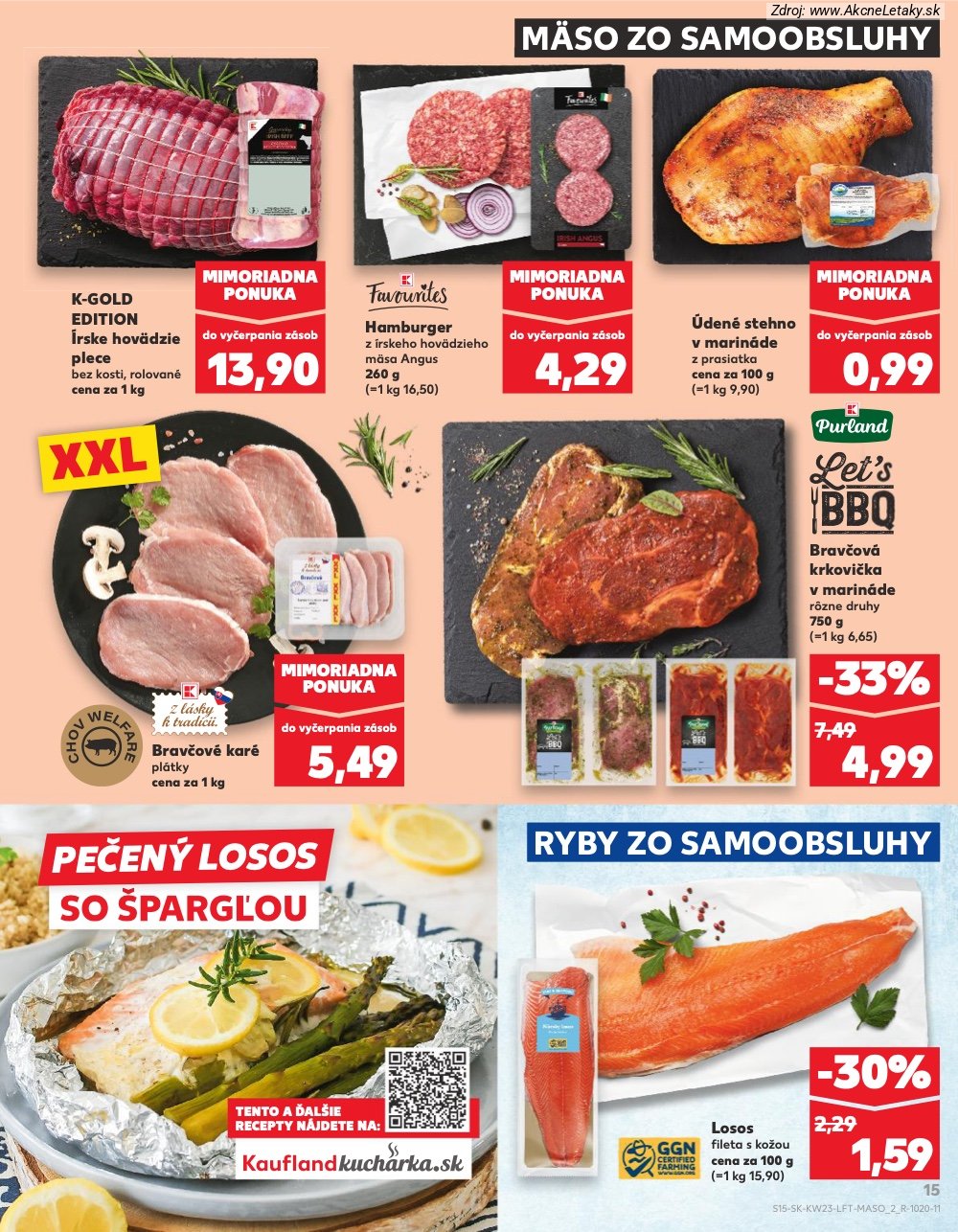 Leták Kaufland (4. 6. - 10. 6. 2026) - strana 15 z 76