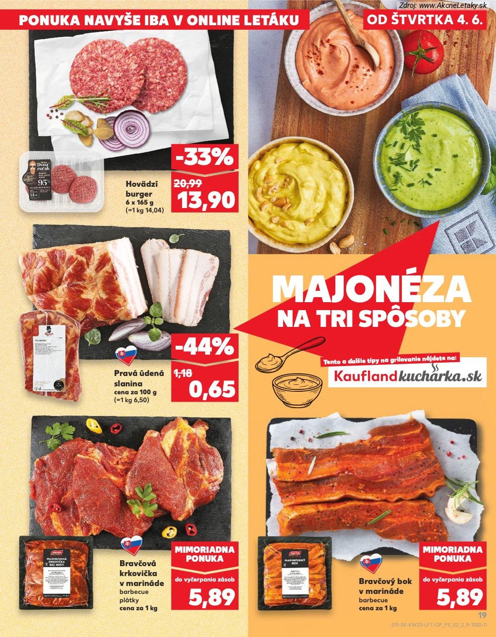 Leták Kaufland (4. 6. - 10. 6. 2026) - strana 19 z 76