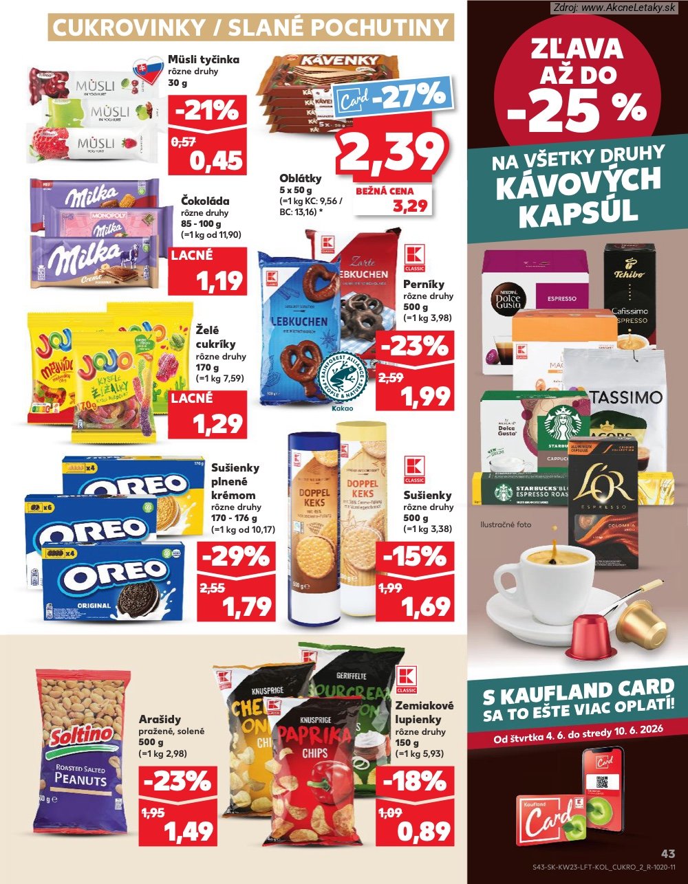 Leták Kaufland (4. 6. - 10. 6. 2026) - strana 43 z 76