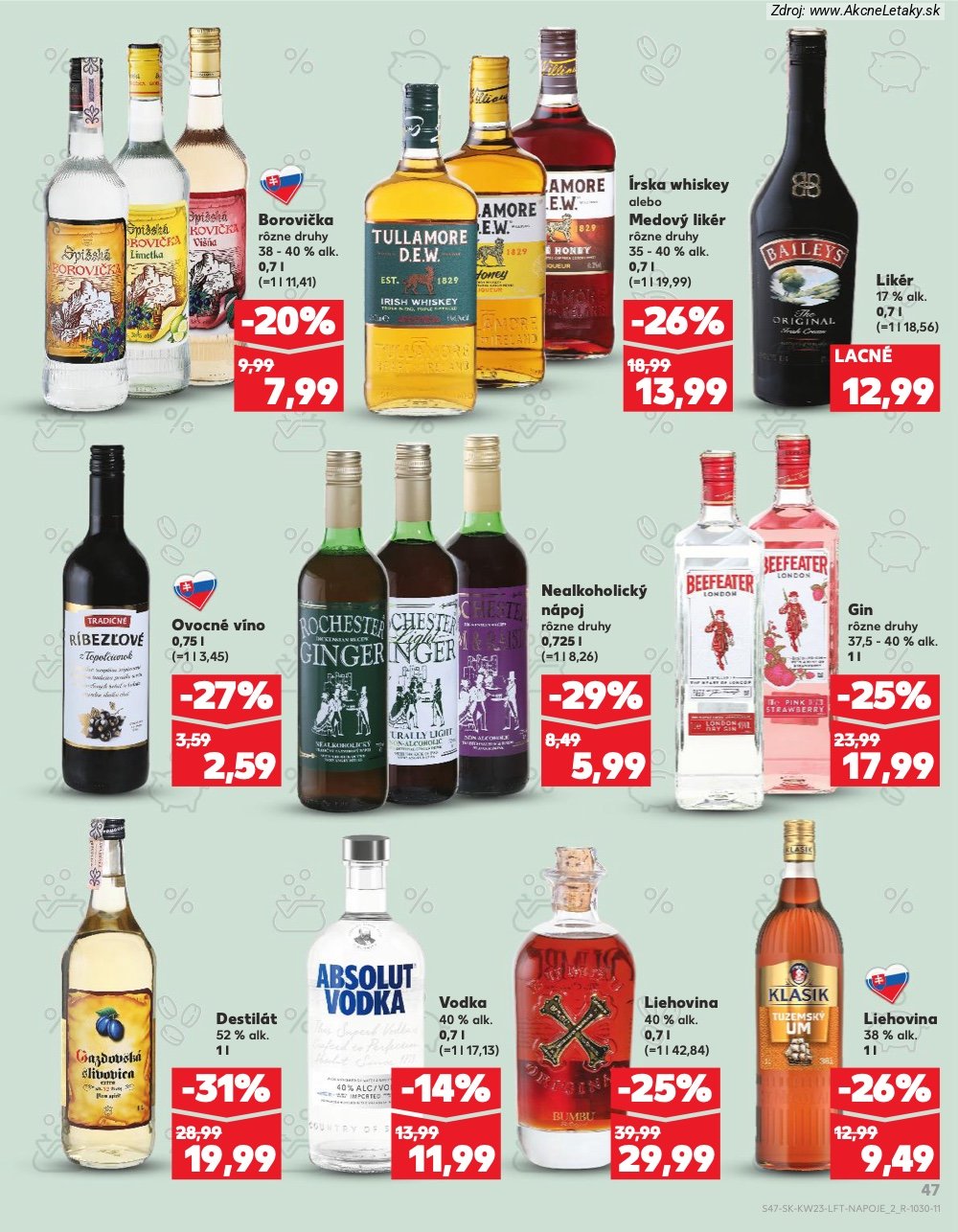 Leták Kaufland (4. 6. - 10. 6. 2026) - strana 47 z 76