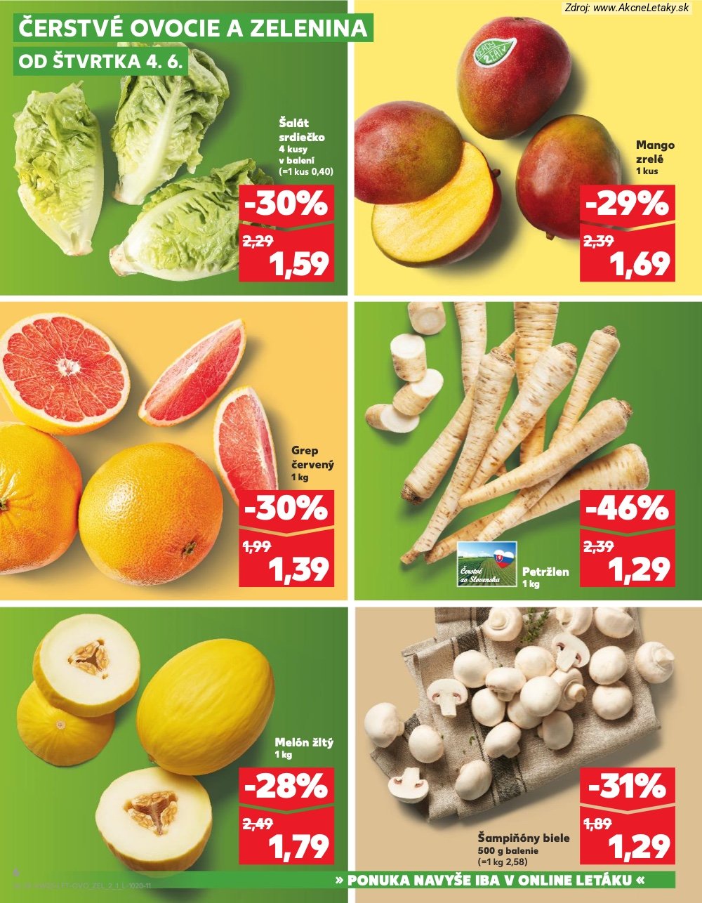 Leták Kaufland (4. 6. - 10. 6. 2026) - strana 6 z 76