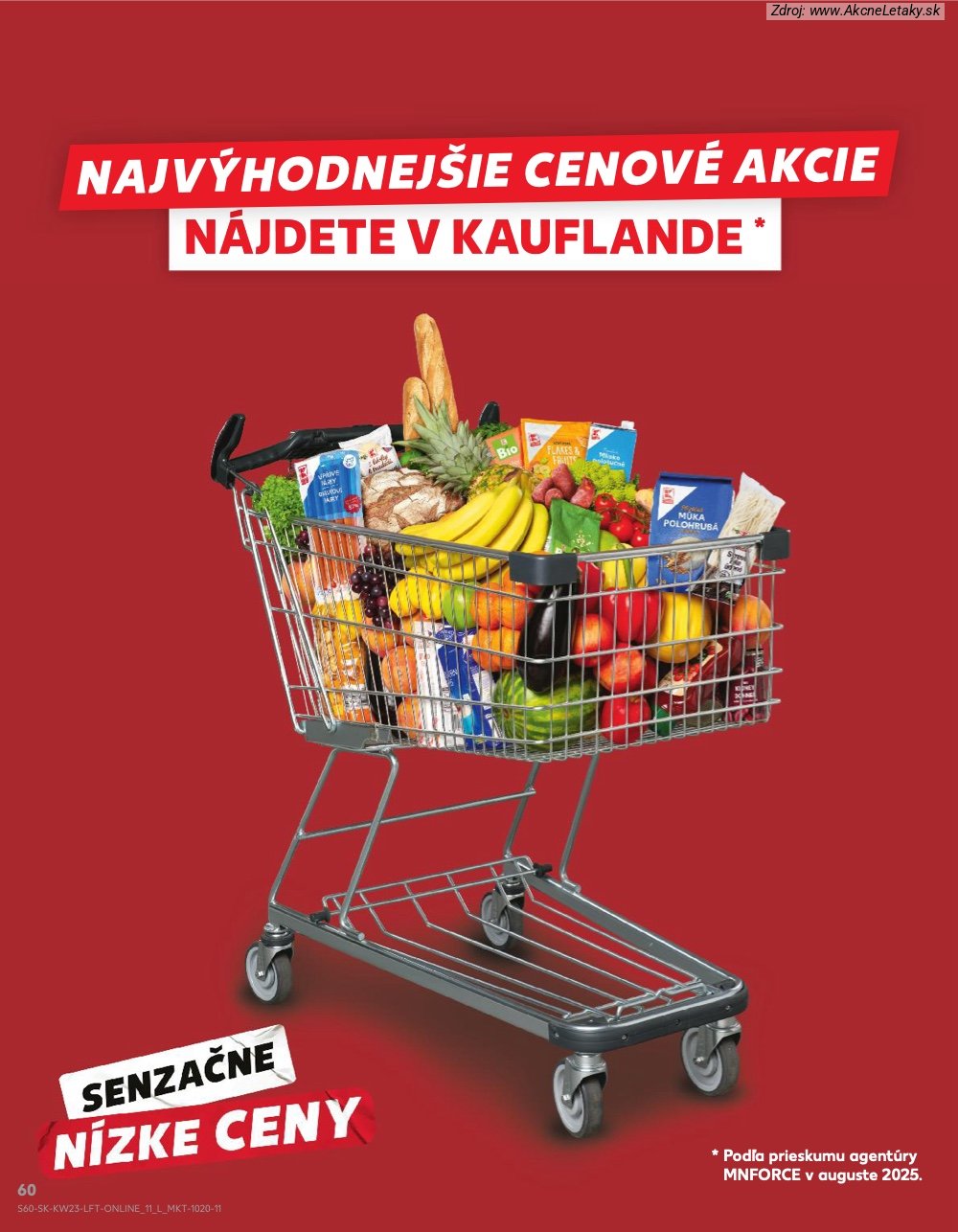 Leták Kaufland (4. 6. - 10. 6. 2026) - strana 60 z 76