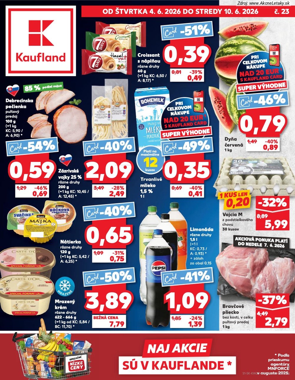 Leták Kaufland - strana 1