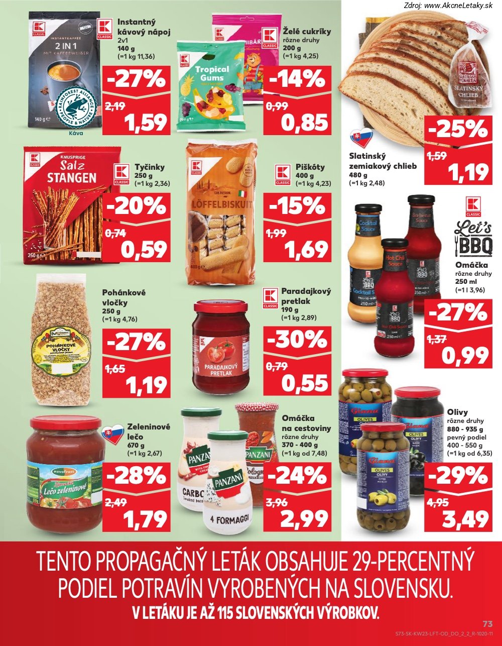 Leták Kaufland - strana 73