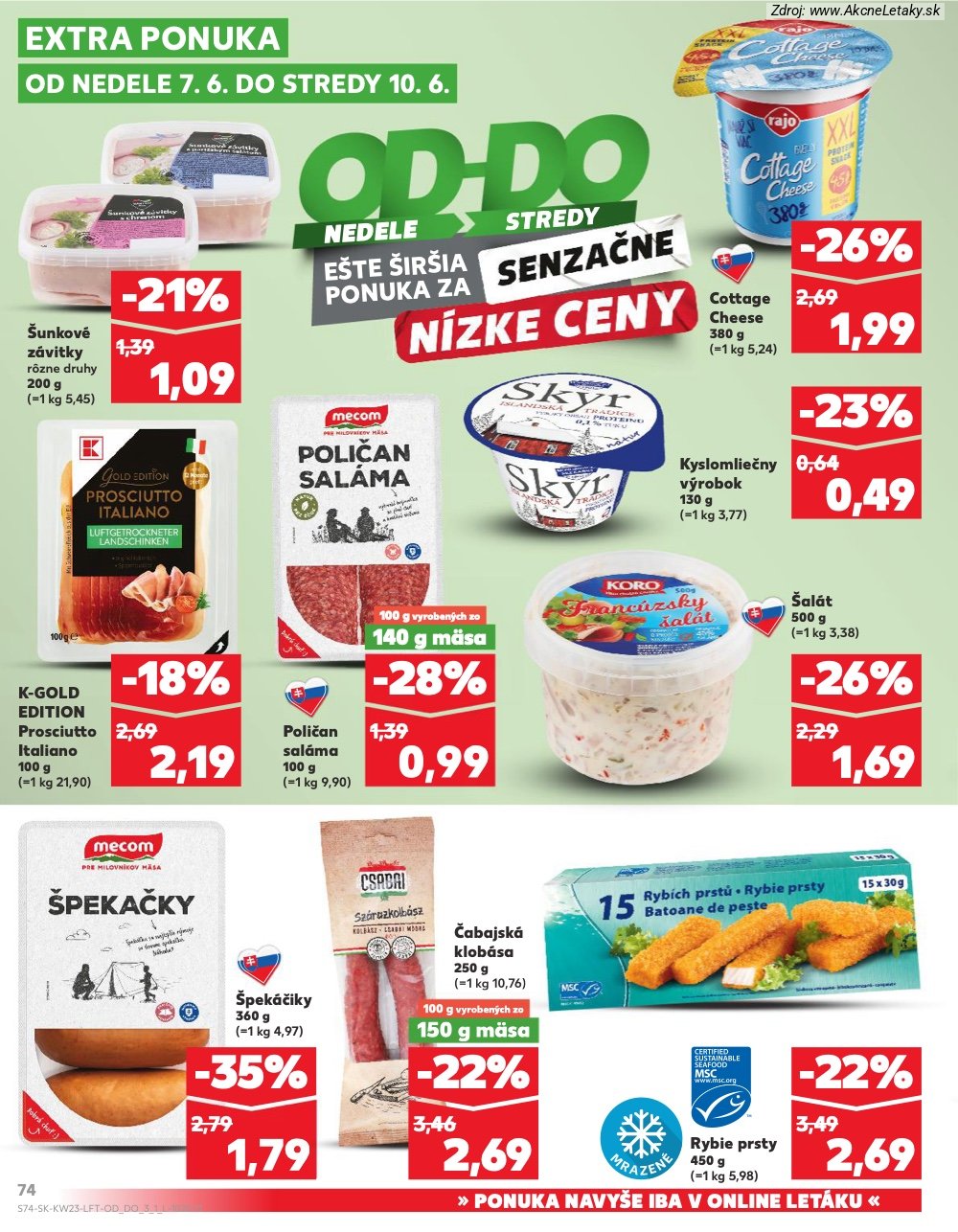 Leták Kaufland - strana 74