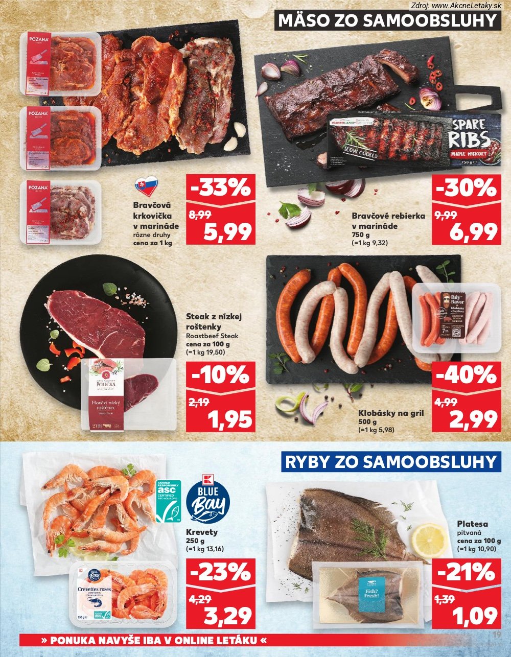 Leták Kaufland (11. 6. - 17. 6. 2026) - strana 19 z 78