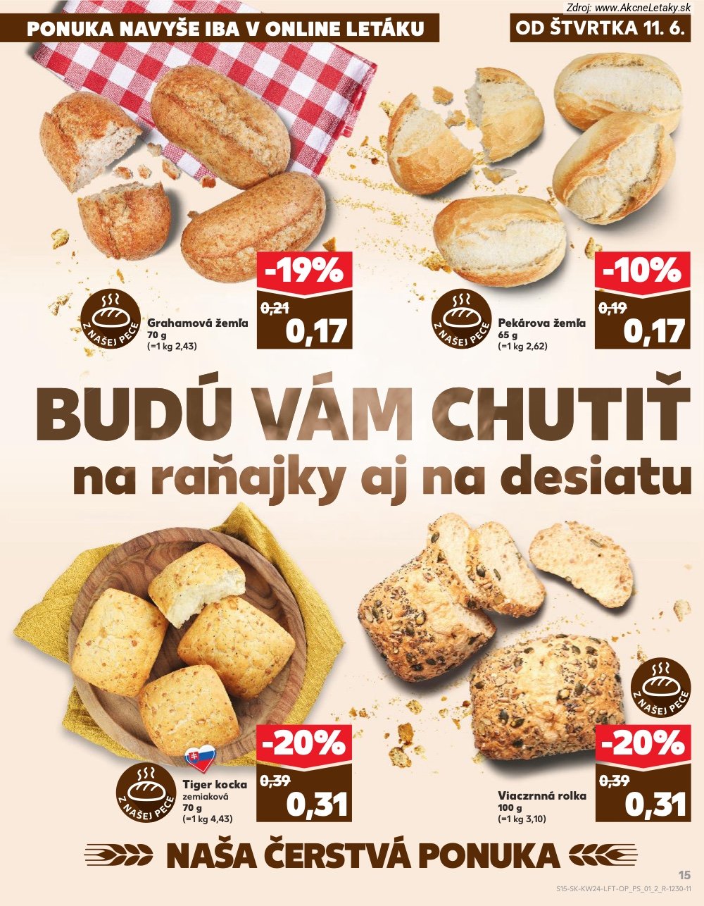 Leták Kaufland (11. 6. - 17. 6. 2026) - strana 15 z 78