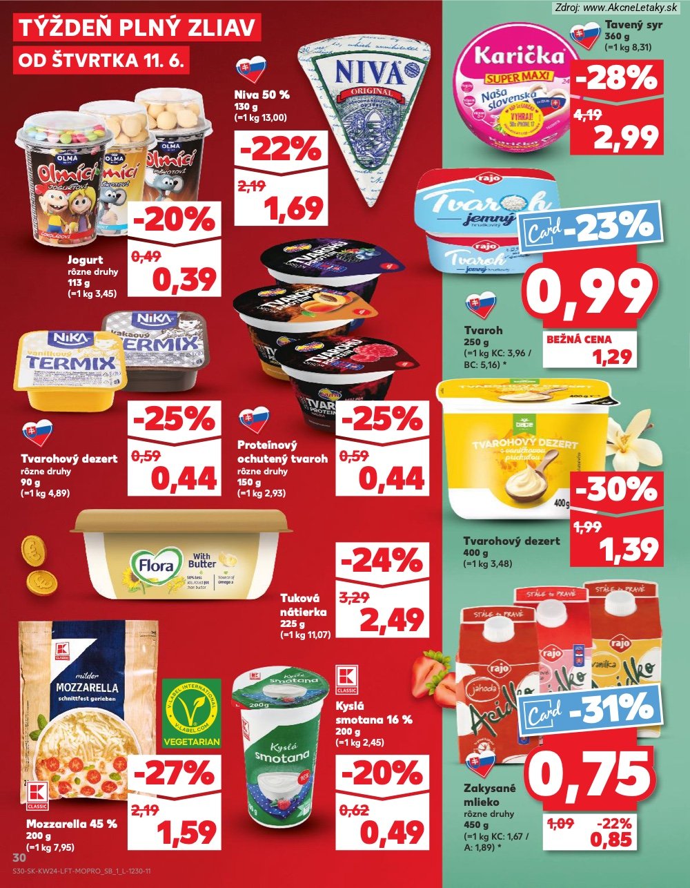 Leták Kaufland (11. 6. - 17. 6. 2026) - strana 30 z 78