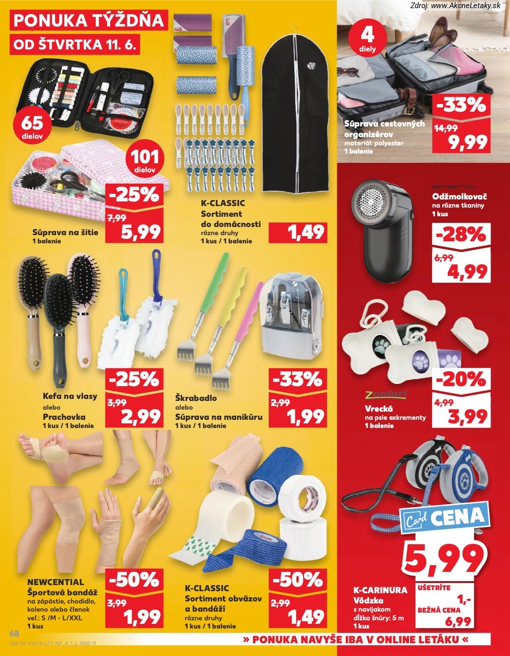 Leták Kaufland (11. 6. - 17. 6. 2026) - strana 68 z 78