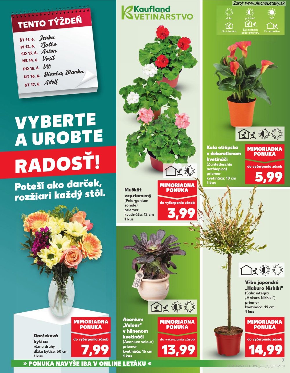 Leták Kaufland (11. 6. - 17. 6. 2026) - strana 7 z 78