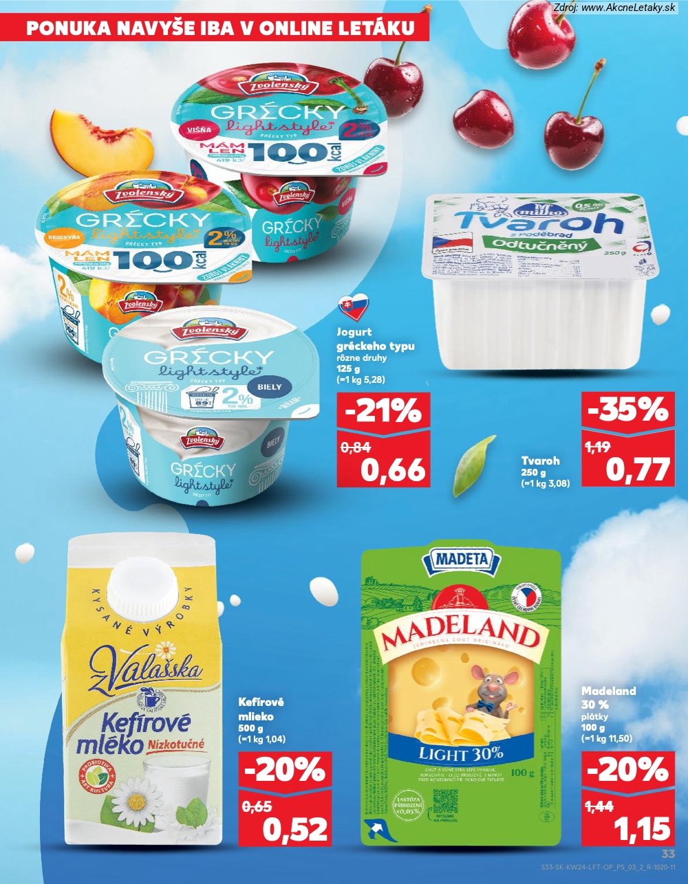 Leták Kaufland (11. 6. - 17. 6. 2026) - strana 33 z 78