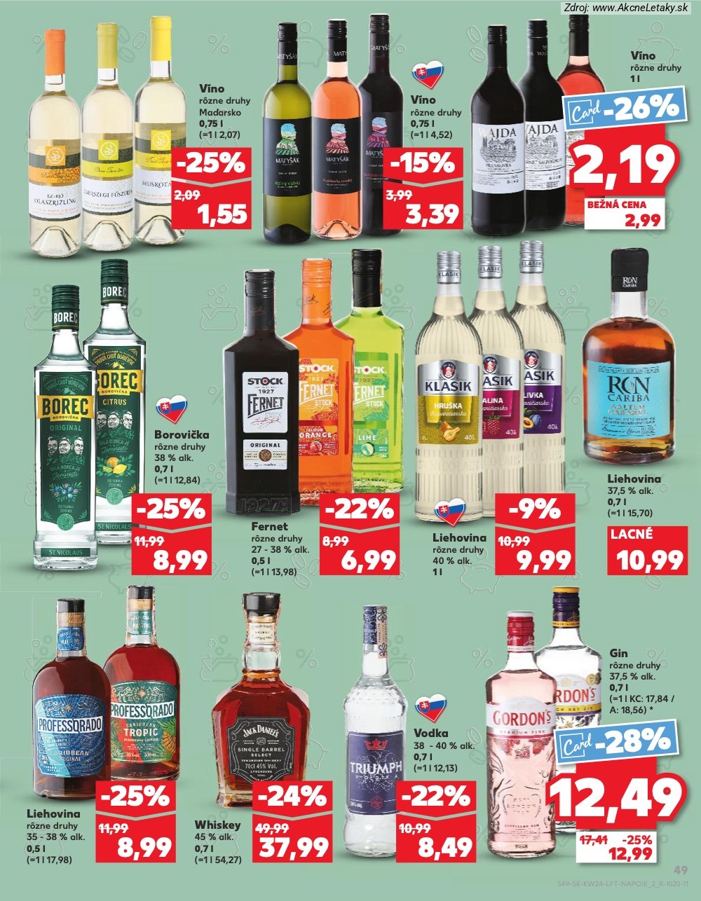 Leták Kaufland (11. 6. - 17. 6. 2026) - strana 49 z 78