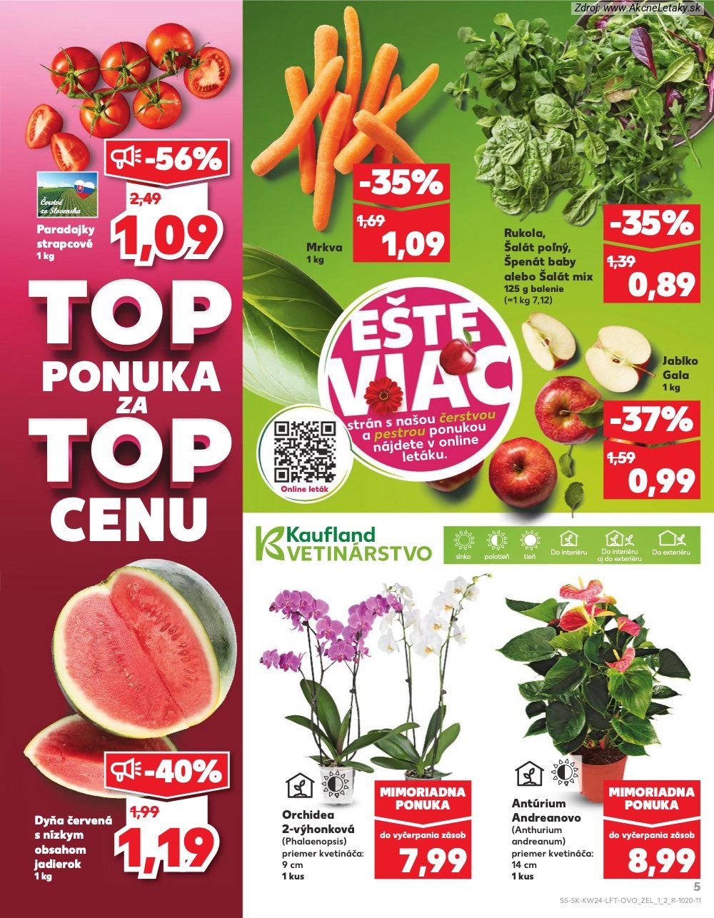 Leták Kaufland (11. 6. - 17. 6. 2026) - strana 5 z 78