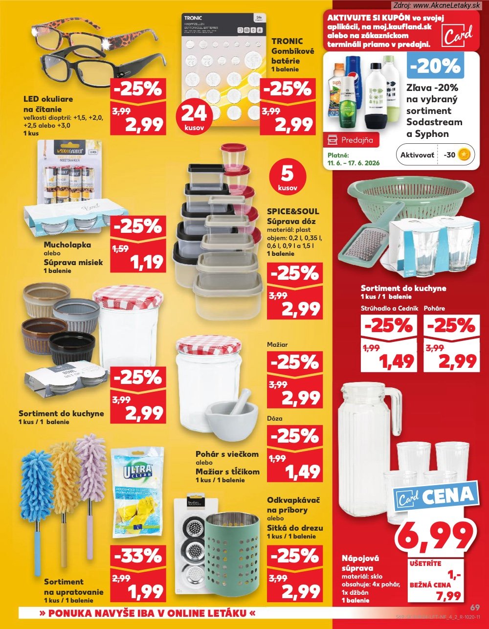 Leták Kaufland (11. 6. - 17. 6. 2026) - strana 69 z 78