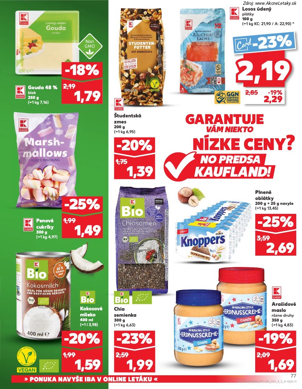 Leták Kaufland (11. 6. - 17. 6. 2026) - strana 77 z 78