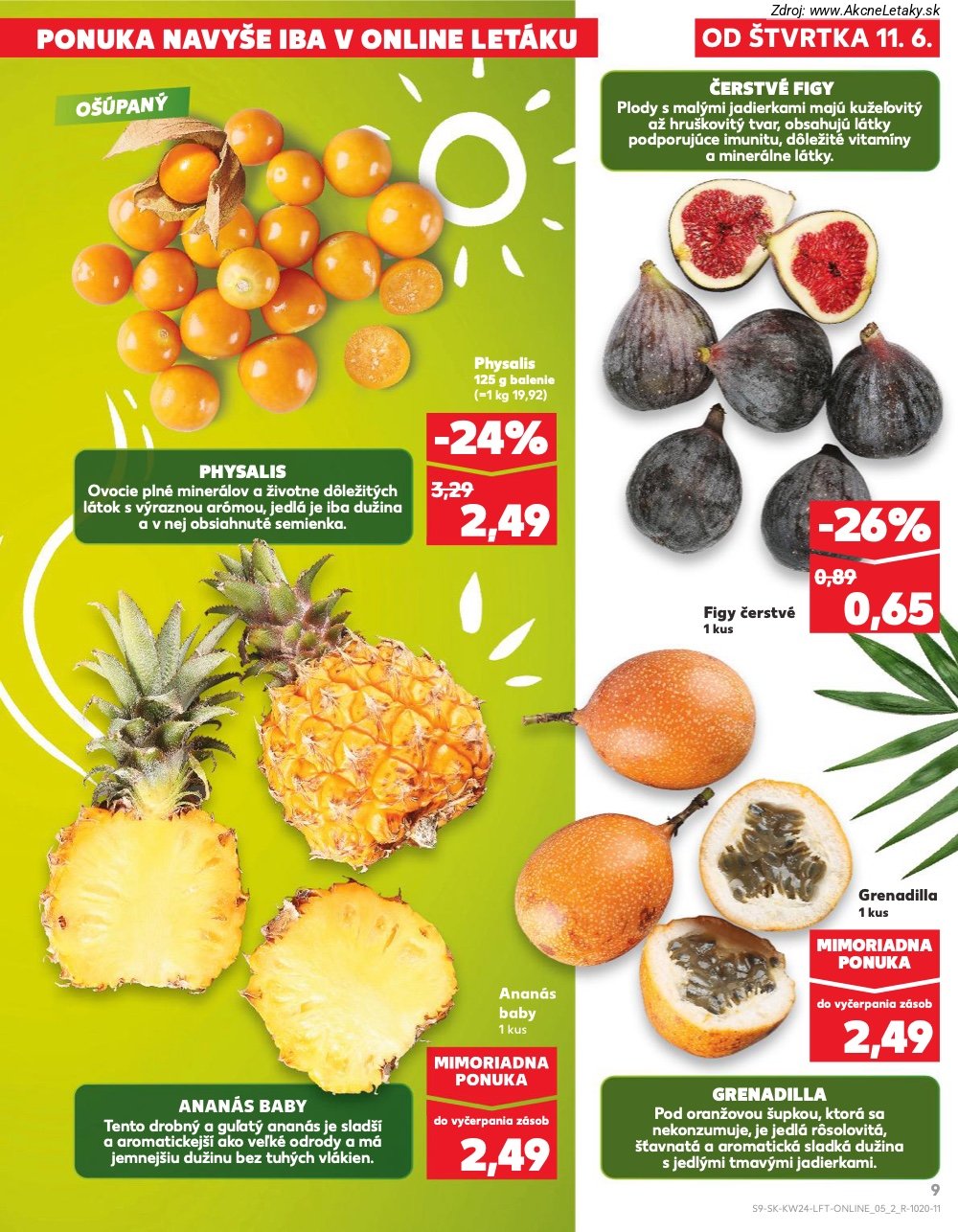 Leták Kaufland (11. 6. - 17. 6. 2026) - strana 9 z 78