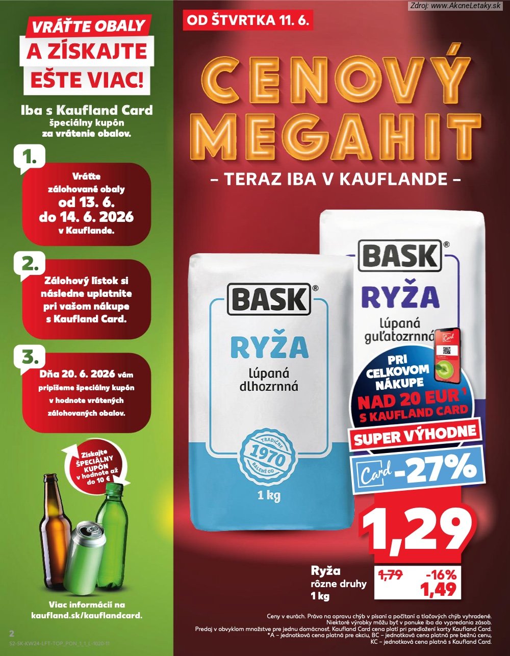 Leták Kaufland (11. 6. - 17. 6. 2026) - strana 2 z 78